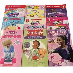 Scholastic Early Readers Level 2 Set Of 9 Scholastic Reader PB Books Girl Titles